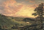 Frederic Edwin Church View near Stockridge oil painting picture wholesale